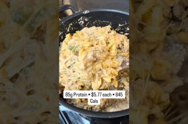 $5 High-Protein Beef Pasta (85g Protein per Serving)