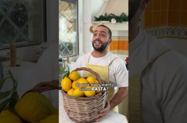 He made PASTA with LEMON? @cucinaconruben