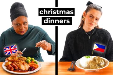 Strangers Try Each Others Christmas Dinners