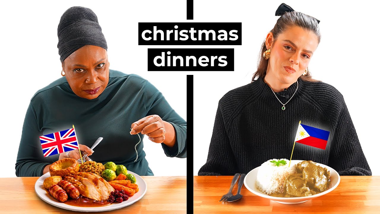 Strangers Try Each Others Christmas Dinners Strangers Try Each Others Christmas Dinners
