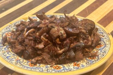 Short rib and mushroom agnolotti