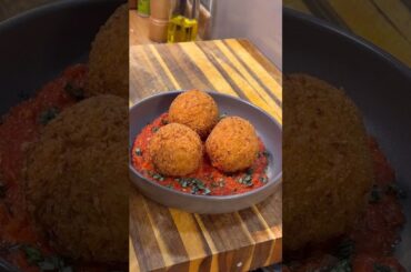 How to make Arancini with Marinara Sauce | Part 1 of 2