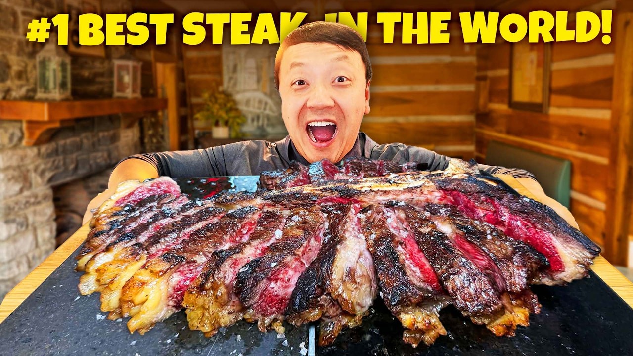 World’s #1 BEST Steak! Eating a MONSTER Florentine Steak(Bistecca alla Fiorentina) in Florence Italy World's #1 BEST Steak! Eating a MONSTER Florentine Steak(Bistecca alla Fiorentina) in Florence Italy