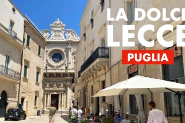Lecce, Italy. A Puglia Food Adventure: Secrets of Apulia’s Best Coffee & Local Sweets.