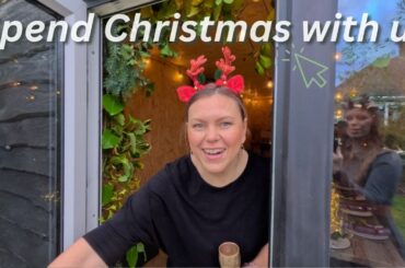 SPEND CHRISTMAS WITH US | (airport, prep, cooking, 2009 wine, family time)