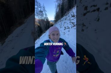 Winter Running- #fitness