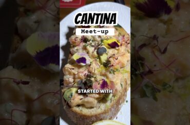 Serial Eaters meet up at the newly opened Italian American restaurant in BKC called Cantina