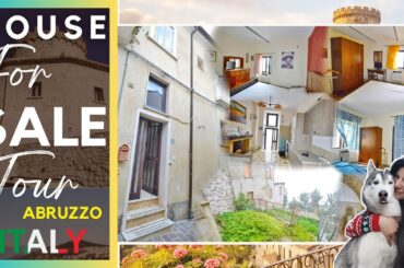 Timeless Italian Home for Sale | 4-Bed Townhouse in Historic Castle Village in Abruzzo | Italy