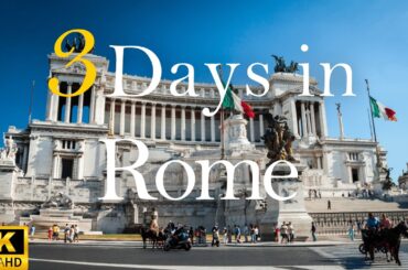 How to Spend 3 Days in ROME Italy For First Timers