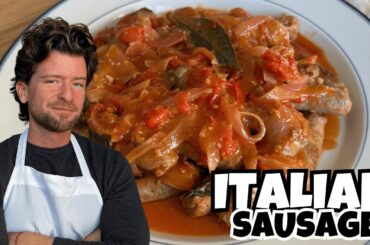 How to Make Italian Sausage (Better Than Sausage & Peppers!) One Pan Meal