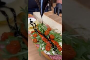 Making the Most Flavorful Italian Sandwich #asmr #italy #cuisine #chef #foodie #recipe #shorts #fyp