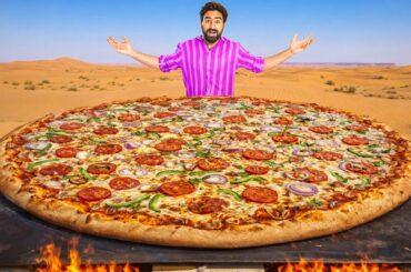 We Made Worlds Biggest Homemade Pizza - 100% Real
