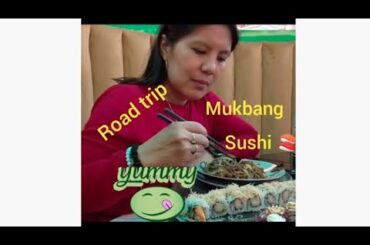 Mukbang sushi/road trip sushi restaurant Trento Italy