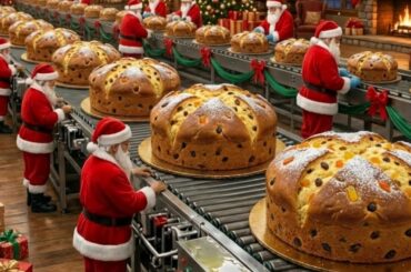 How Christmas Panettone Is Made: Inside a High-End Italian Bakery (Full Process)