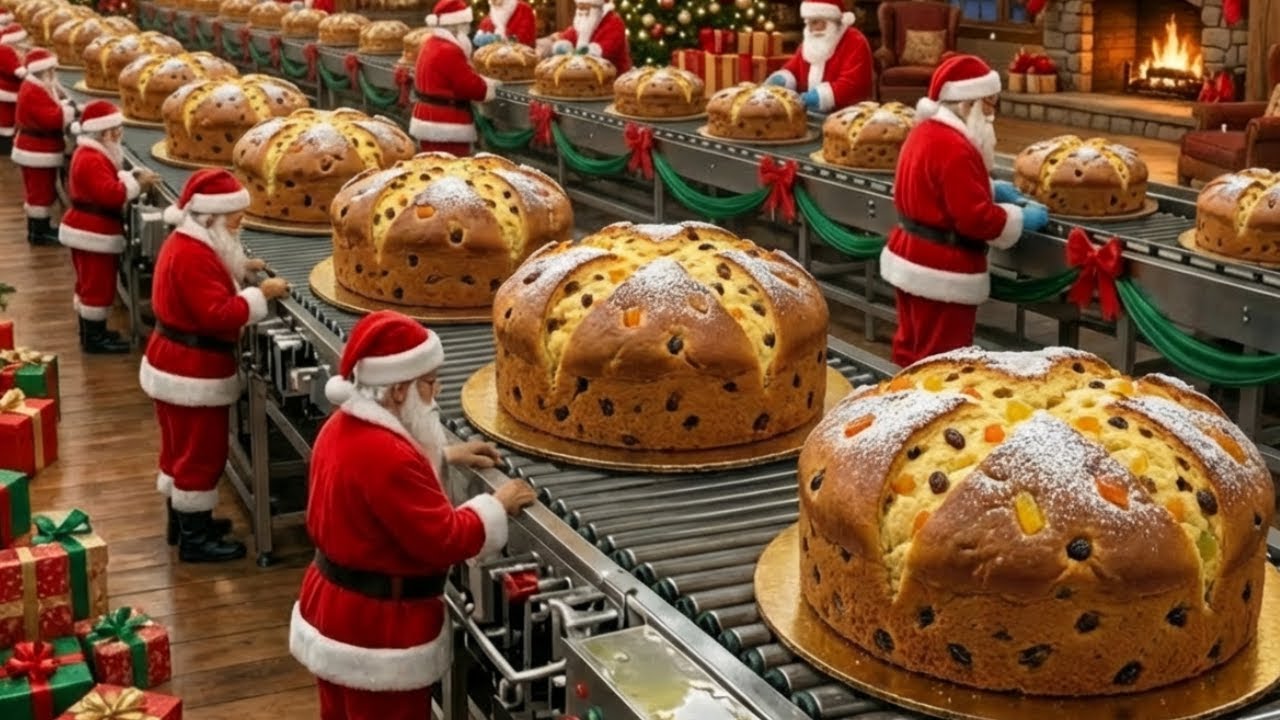 How Christmas Panettone Is Made: Inside a High-End Italian Bakery (Full Process) How Christmas Panettone Is Made: Inside a High-End Italian Bakery (Full Process)
