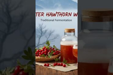 Hawthorn Wine Making Before Winter | Traditional Chinese Fruit Wine | Winter Fermentation Recipe