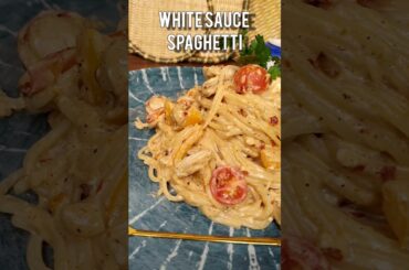 White sauce spaghetti recipe #rap #music #recipe #spaghetti #food #pasta