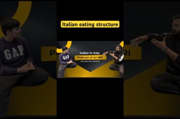 Italian eating habits #podcast #interview #italy #modi