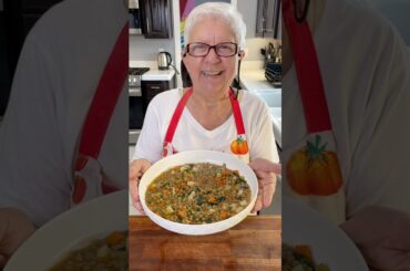 Lentil soup #cook #cooking #recipe #pastatime #italy #food #lentilsoup #lentils