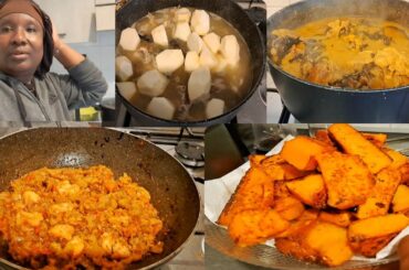 Slow living in italy/Busy day cooking in bulk delicious onugbu soup/dinner idea what we ate & more!