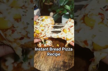 Instant Bread Pizza Recipe #tastewithrawat