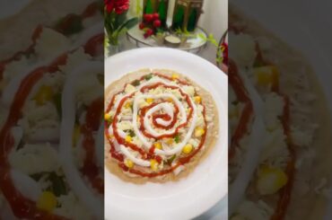 Pizza without Maida #healthypizza #pizza #shortsfeed #food #recipe #pizzarecipe #recipe #cooking