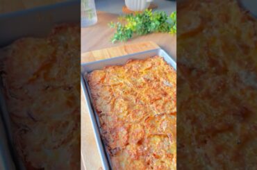 Italian Potato Scarpaccia #recipe #food #cooking #easyrecipe #foodie