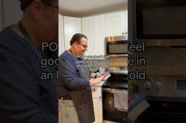 POV you don’t feel good and you live in an Italian household #shorts