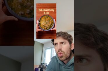 Italian wedding soup? YES