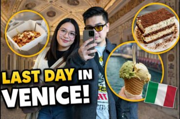 Last Day in Venice | Doge's Palace & Italian Food Heaven