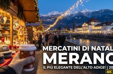 Merano mercatini di Natale 4K Hdr