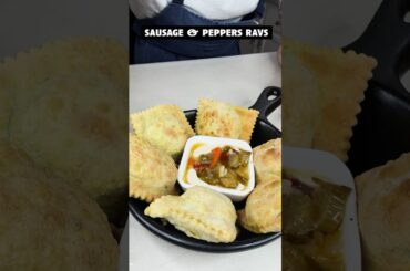 This Deep Fried Sausage Ravioli Should Be ILLEGAL #italianfood #cooking #italian #italy #lionfield