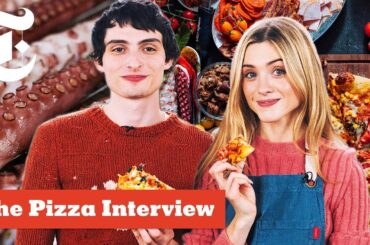 ‘Stranger Things’ Finn Wolfhard and Natalia Dyer: The Pizza Interview | NYT Cooking