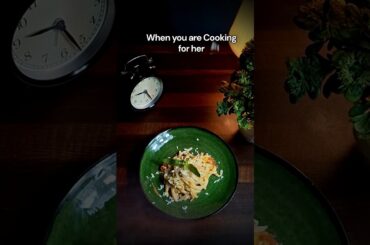 Viral Pasta Recipe || Cook for her #horrortocooking #ytshorts #viral #yutubeshorts #cooking #pasta