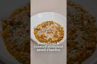 Butternut & toasted pumpkin seed risotto | Waitrose | Dish Podcast