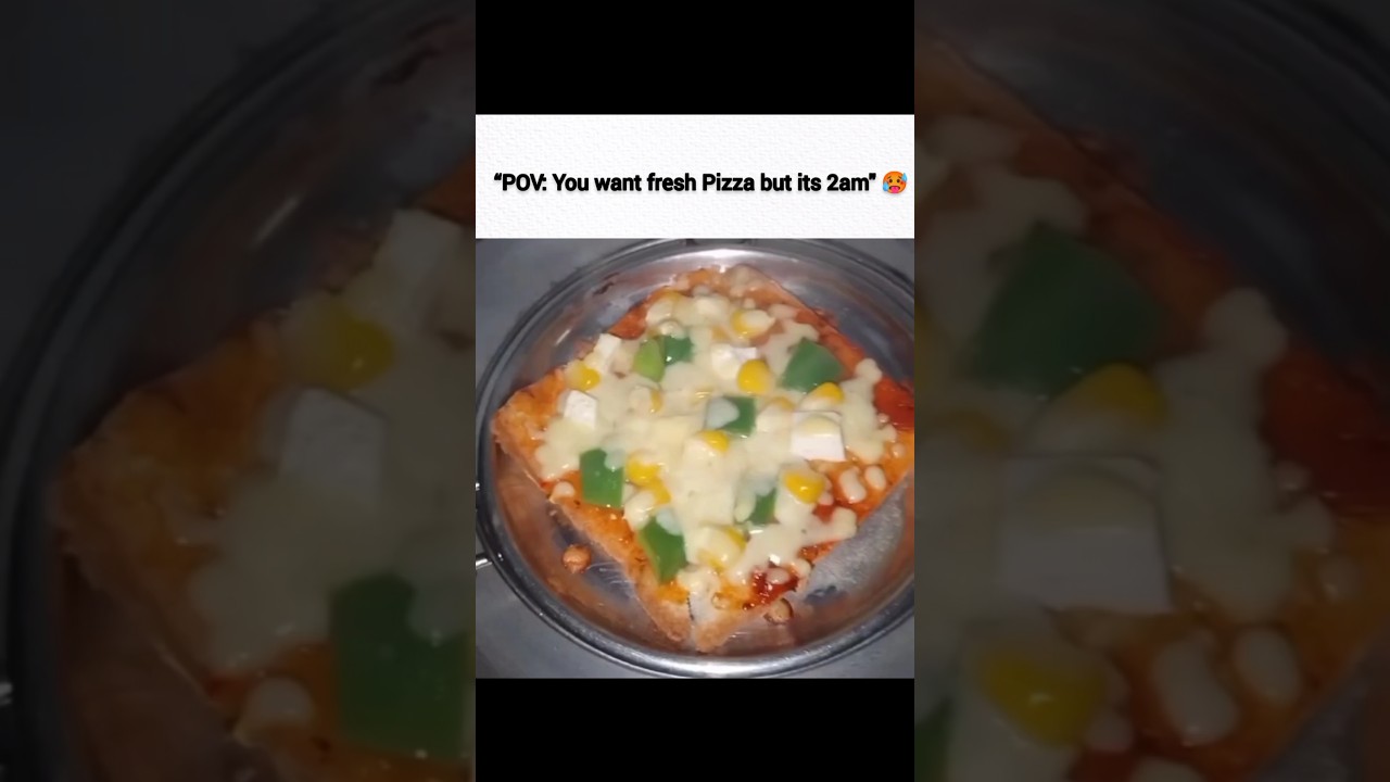 Bread Pizza Recipe #shorts #trending #pizza #recipe #relatable Bread Pizza Recipe #shorts #trending #pizza #recipe #relatable