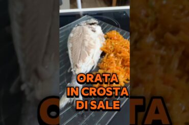 Orata in crosta di sale #sasachef #food #easyrecipe #orata #sale #cucinafacile #ricetta #cucina