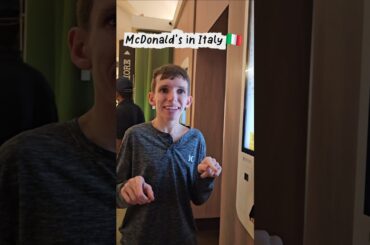 McDonald's in Italy #viral #cooking #food #travel #adventure