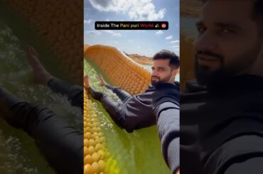 Walking Inside pani puri world | ai cinematic video