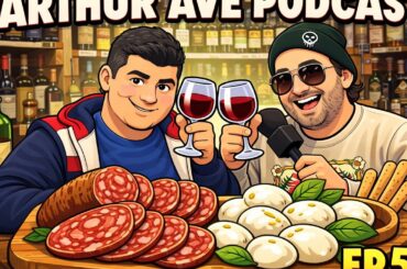 How to pair Mozzarella & Soppressata with Italian Wine on the ARTHUR AVENUE PODCAST