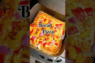 Bread pizza Recipe | Quick & Easy Snack at Home | No Oven Pizza