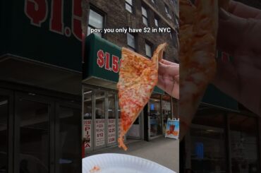 pov cheap slices are still endangered #nyc #foodtok #nycfood #nycpizza #pizza #streetfood #citylife