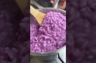 Risotto chou rouge. #cook #food #cheffin #recipe #chefsteps #chef #chefselection #pasta #italianfood