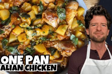 How to Make Italian Chicken and Potatoes: Easy One Pan Family Dinner