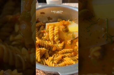 Lazy pasta in cooker #shorts #youtubeshorts #shortsfeed