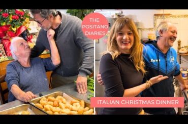 A STORMY ITALIAN CHRISTMAS & DINNER FOR 18!