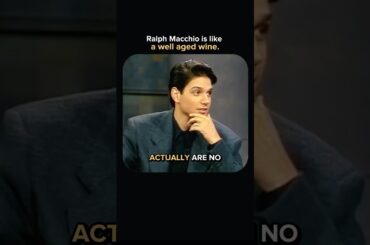 Ralph Macchio is like a well aged wine #italian