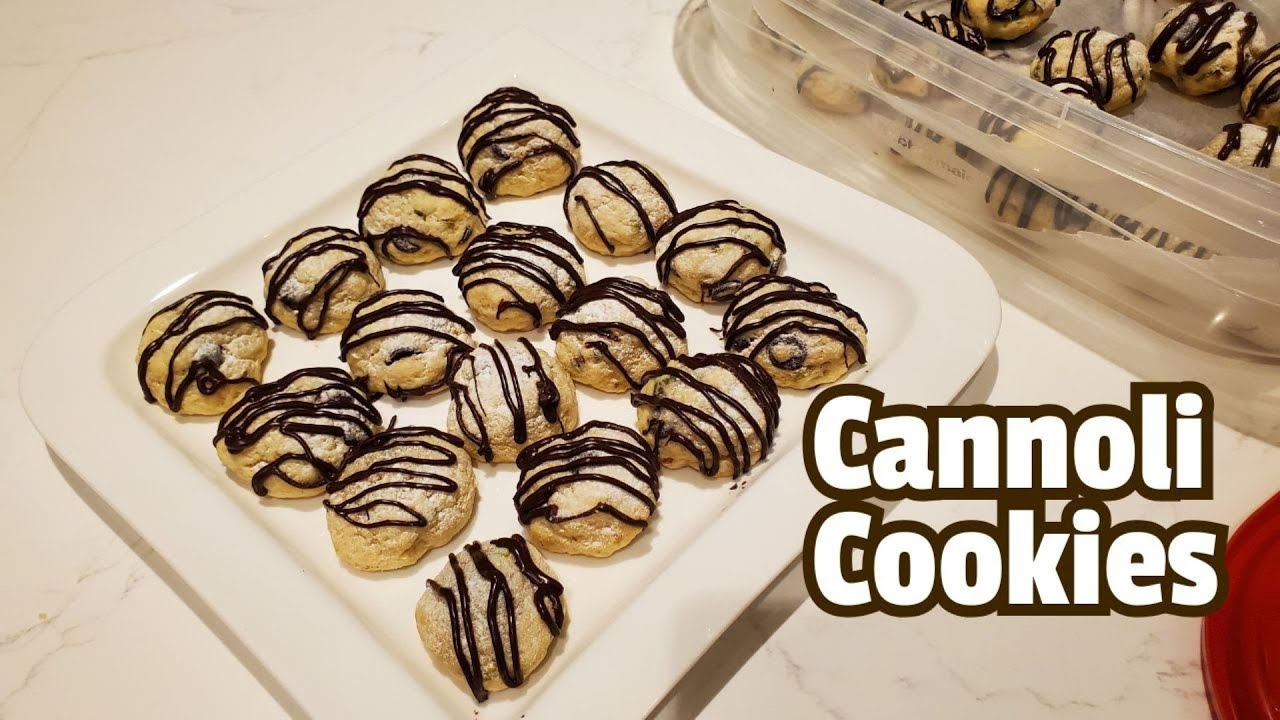 Soft Italian Cannoli Cookies | Easy Homemade Recipe Soft Italian Cannoli Cookies | Easy Homemade Recipe