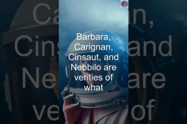 Barbara, Carignan, Cinsaut, and Nebbilo are verities of what #mindgames