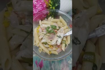 white sauce pasta #shorts #pasta #foodshorts #recipe #recipe #cooking #food #shortsfeed #feedme #yt